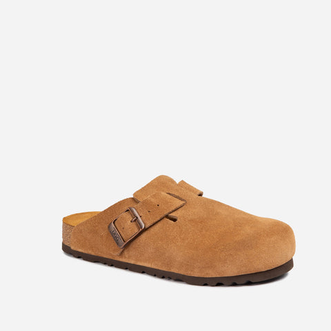 UGG Aussie Soft Footbed  Unisex Slipper - TAN