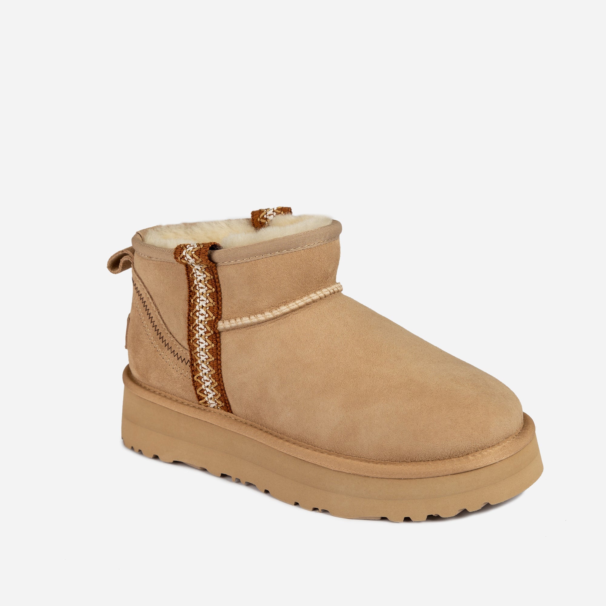Ugg Sydney Platform Ultra Mini Boots - SAND