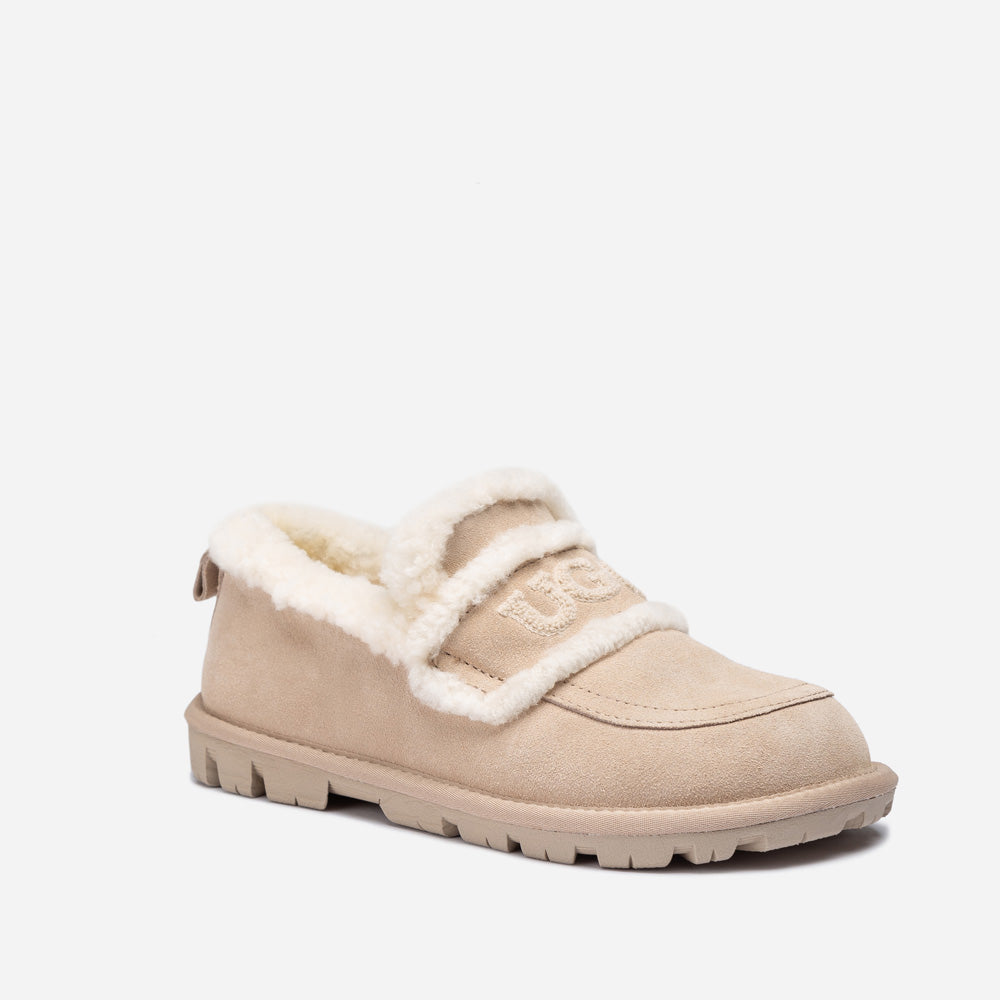 Ugg Violet Shearling Loafer - Beige