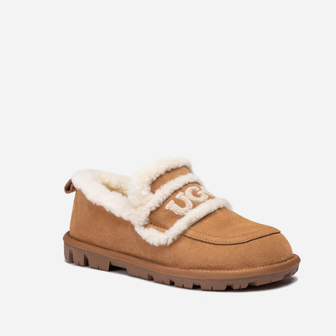 Ugg Violet Shearling Loafer - Chestnut