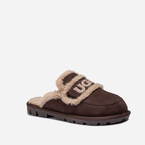 Ugg Violet Shearling Slipper - Chocolate
