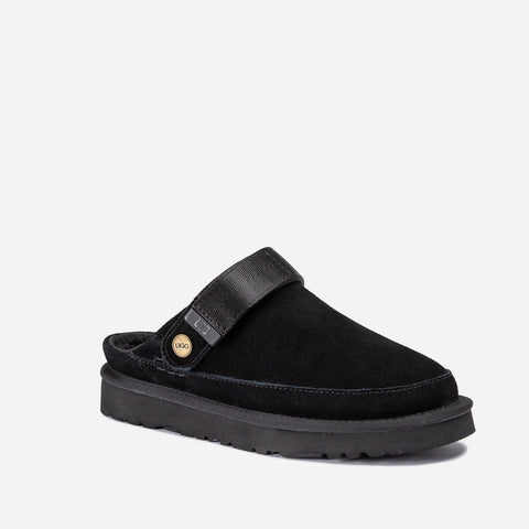 Ugg Oz Shearling Clog - Black
