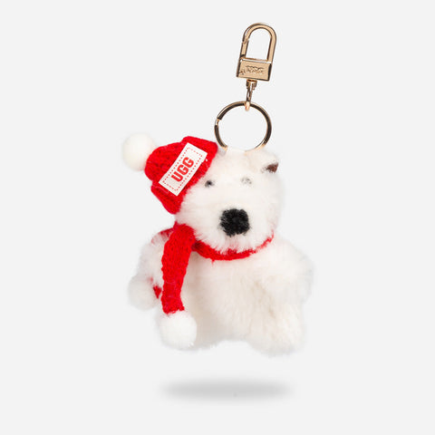 Ugg Teddy Bears Pendant - Natural Red