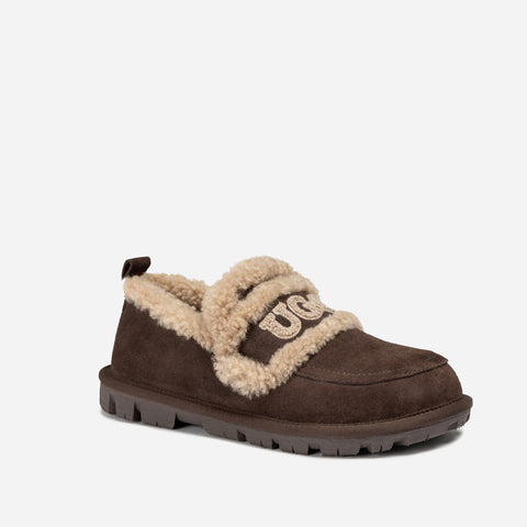 Ugg Violet Shearling Loafer - Chocolate