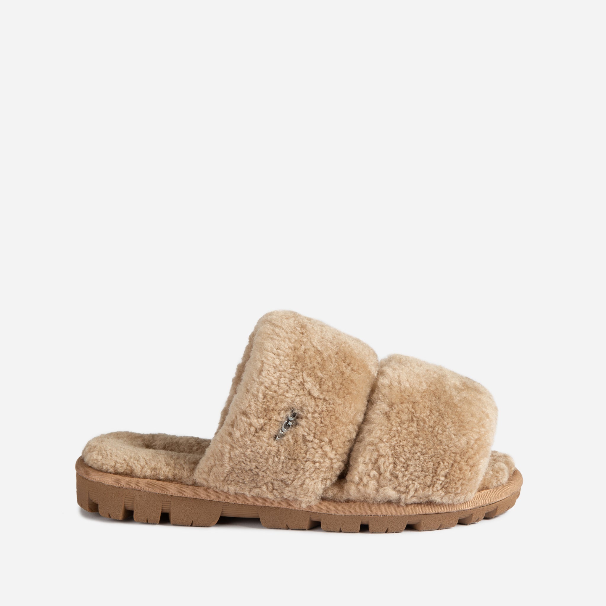 Ugg Evelyn Curly Slide - Bronze