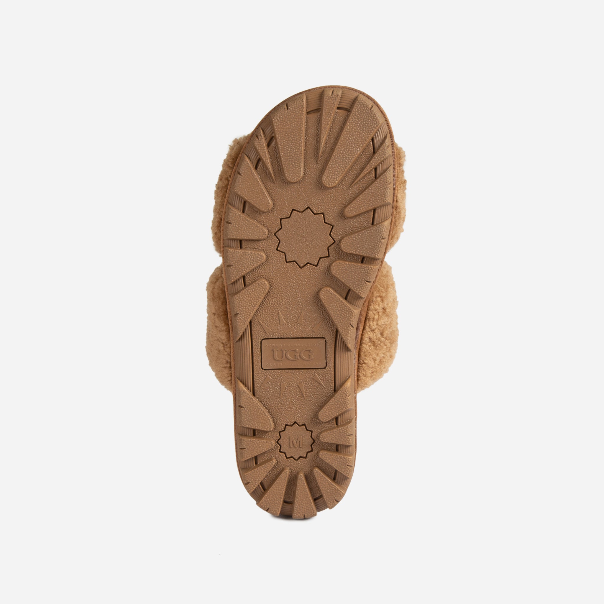 Ugg Evelyn Curly Slide - Chestnut