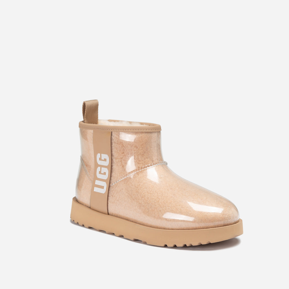Ugg Classic Clear Mini Boots (Waterproof) - Linen