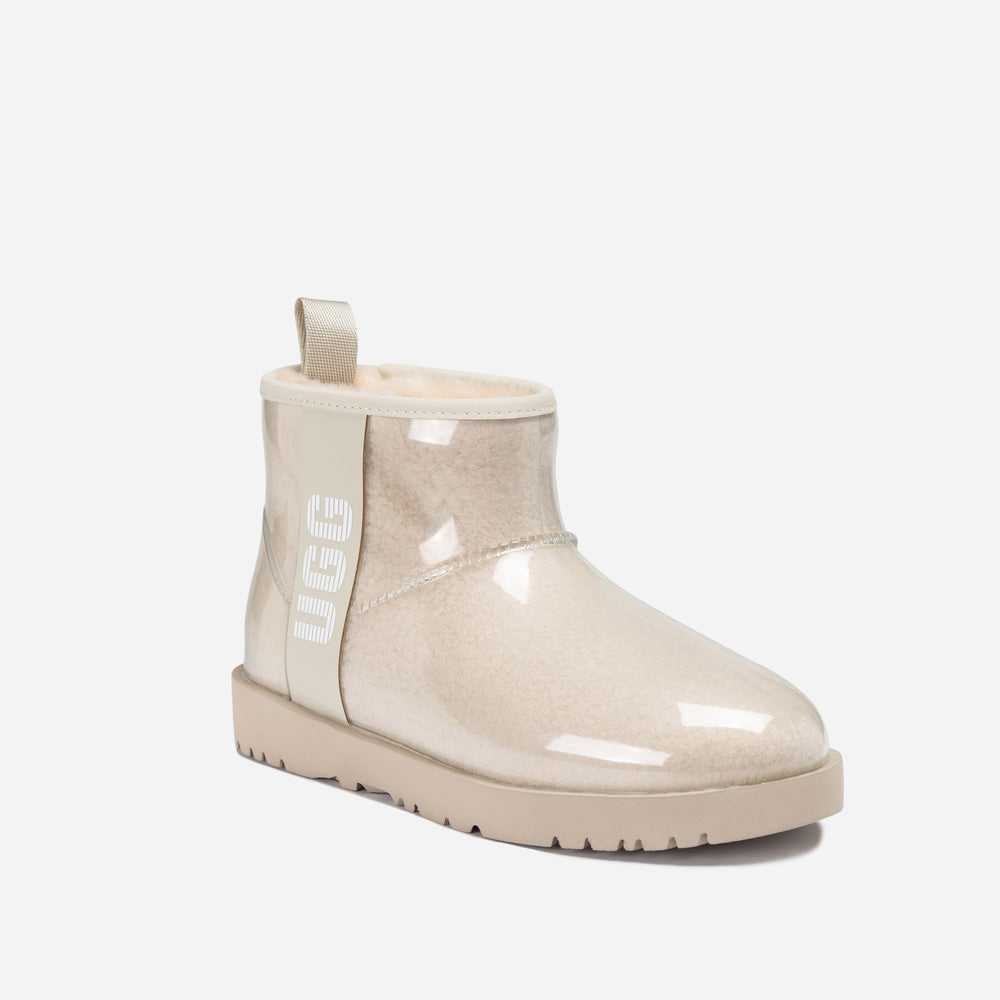 Ugg Classic Clear Mini Boots (Waterproof) - Beige