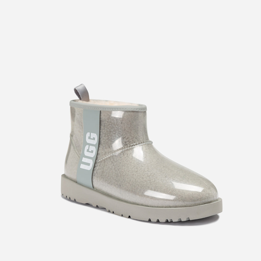 Ugg Classic Clear Mini Boots (Waterproof) - Grey