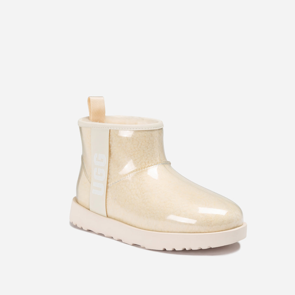 Ugg Classic Clear Mini Boots (Waterproof) - Snow White