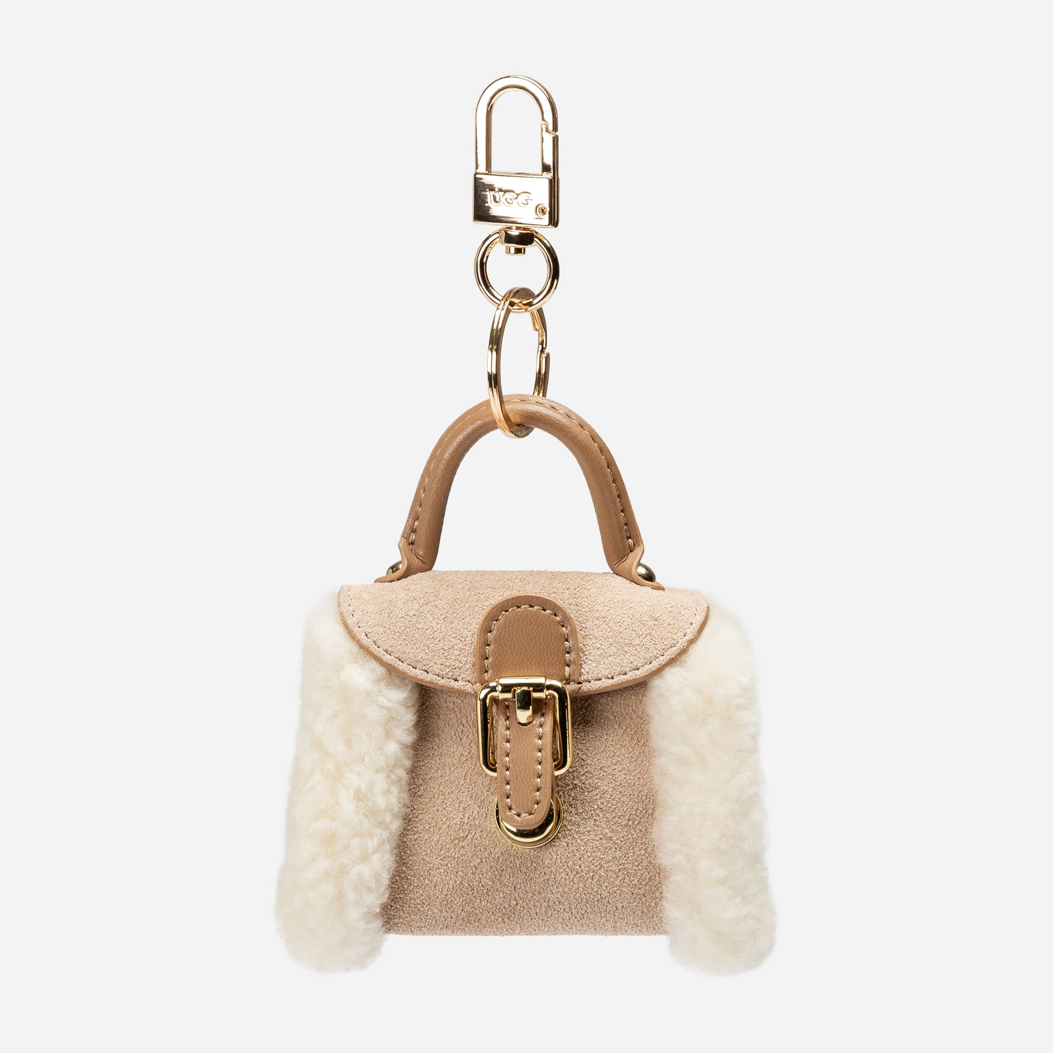 Ugg Airpod Bag Pendant - Taupe