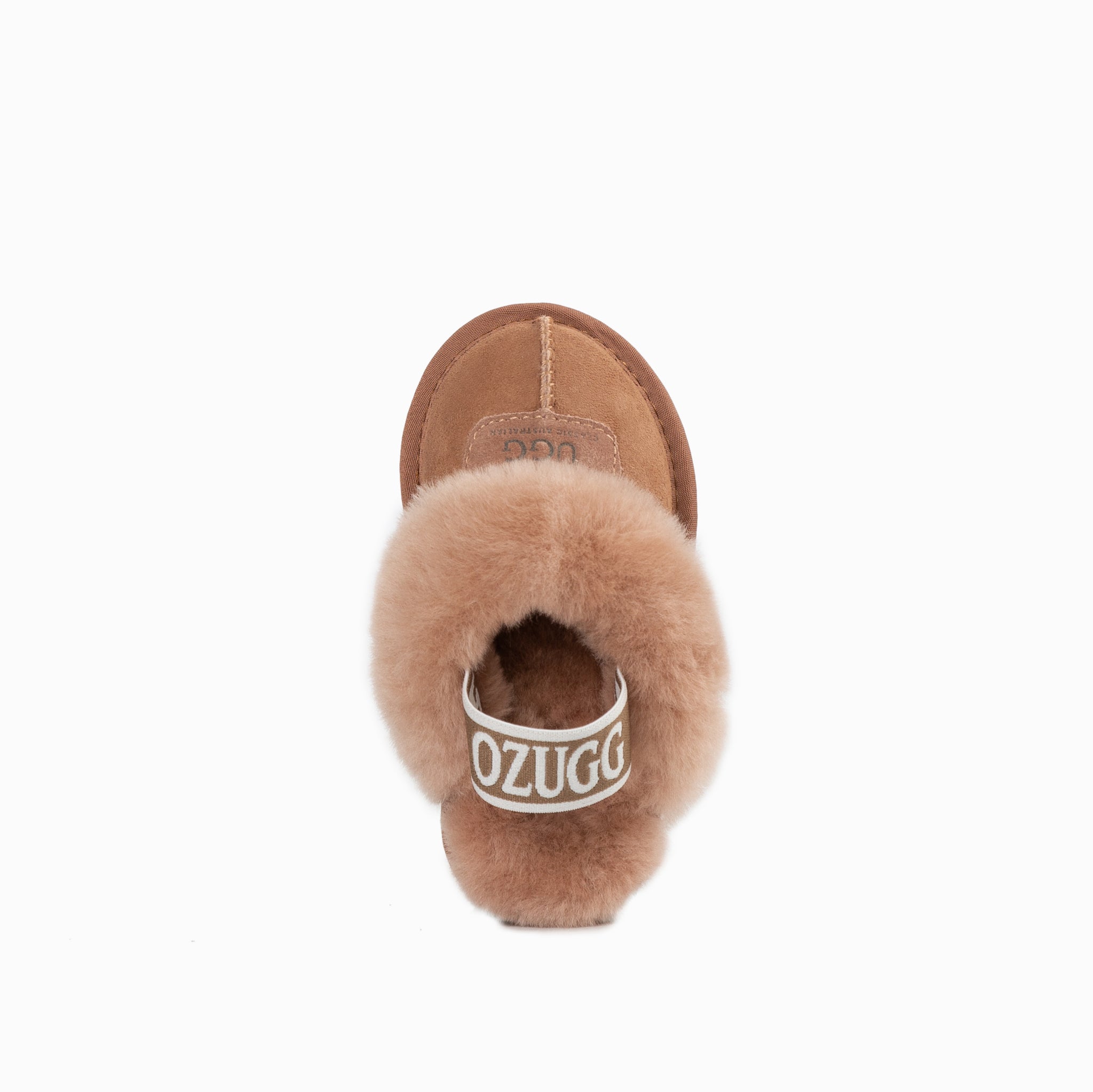 Ugg Kids Coquette  Slipper (Elastic Backstrap)( Water Resistant) - Caramel