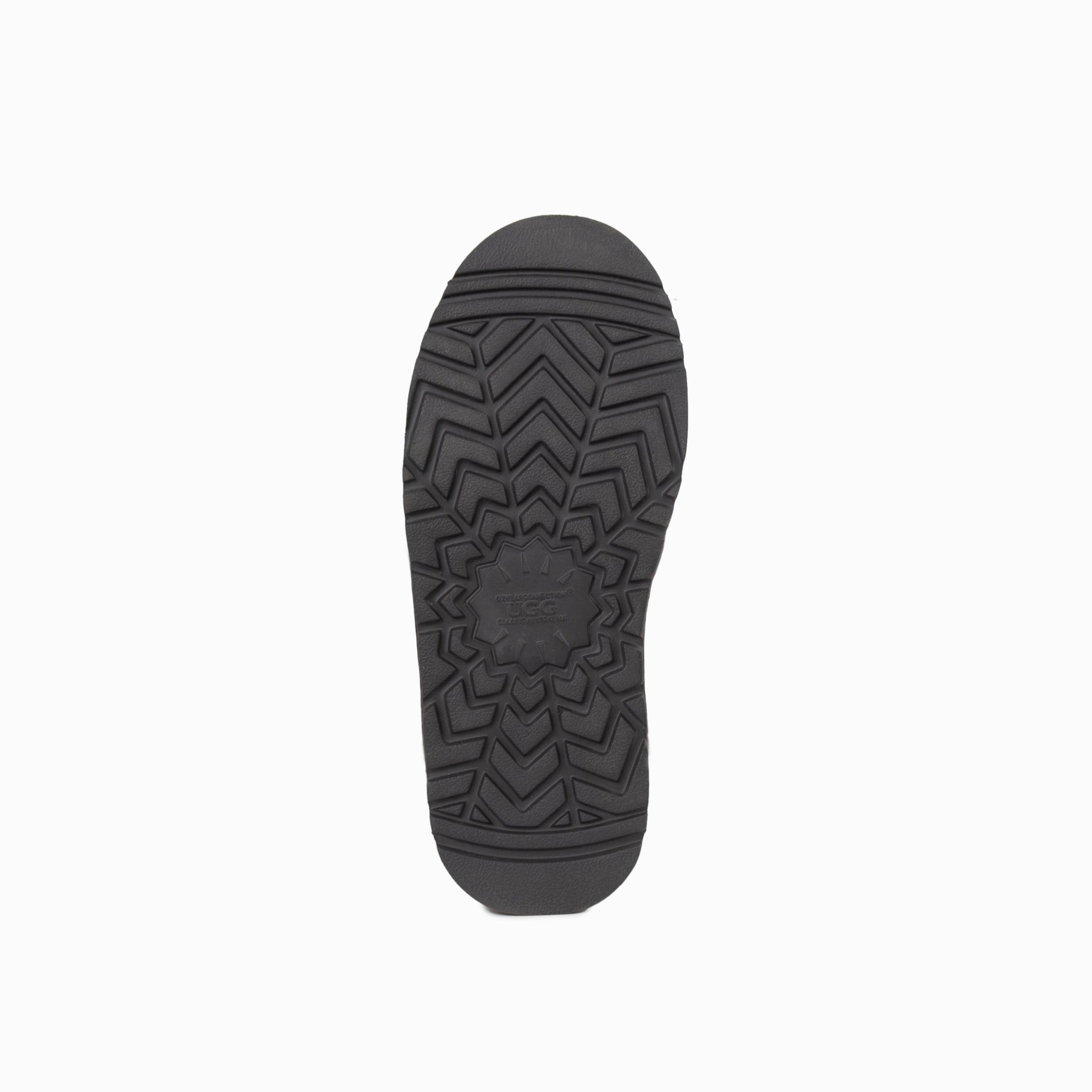Ugg Coquette Platform Slipper (Elastic Backstrap)(Water Resistant) - Black