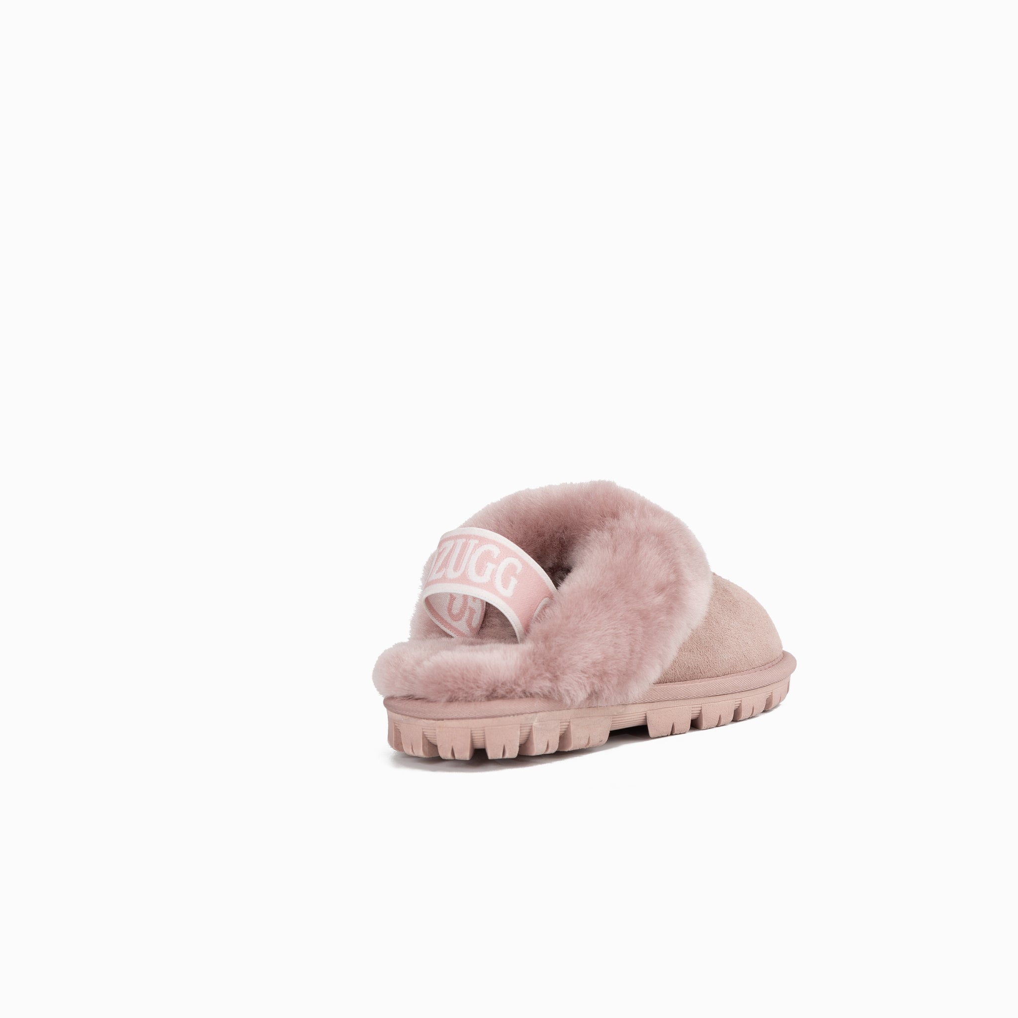 Ugg Kids Coquette  Slipper (Elastic Backstrap)( Water Resistant) - Rosybrown