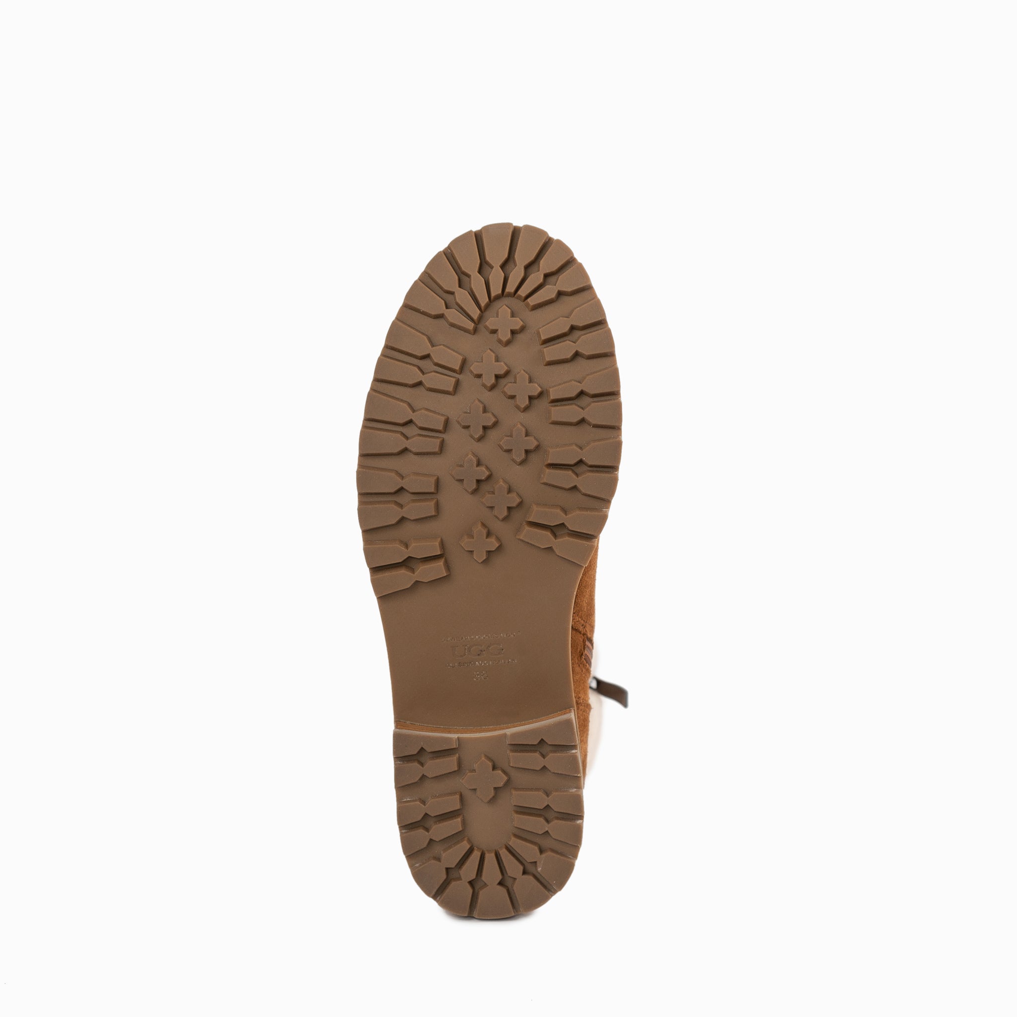 Ugg Violet Ankle Zip Boots - Chestnut