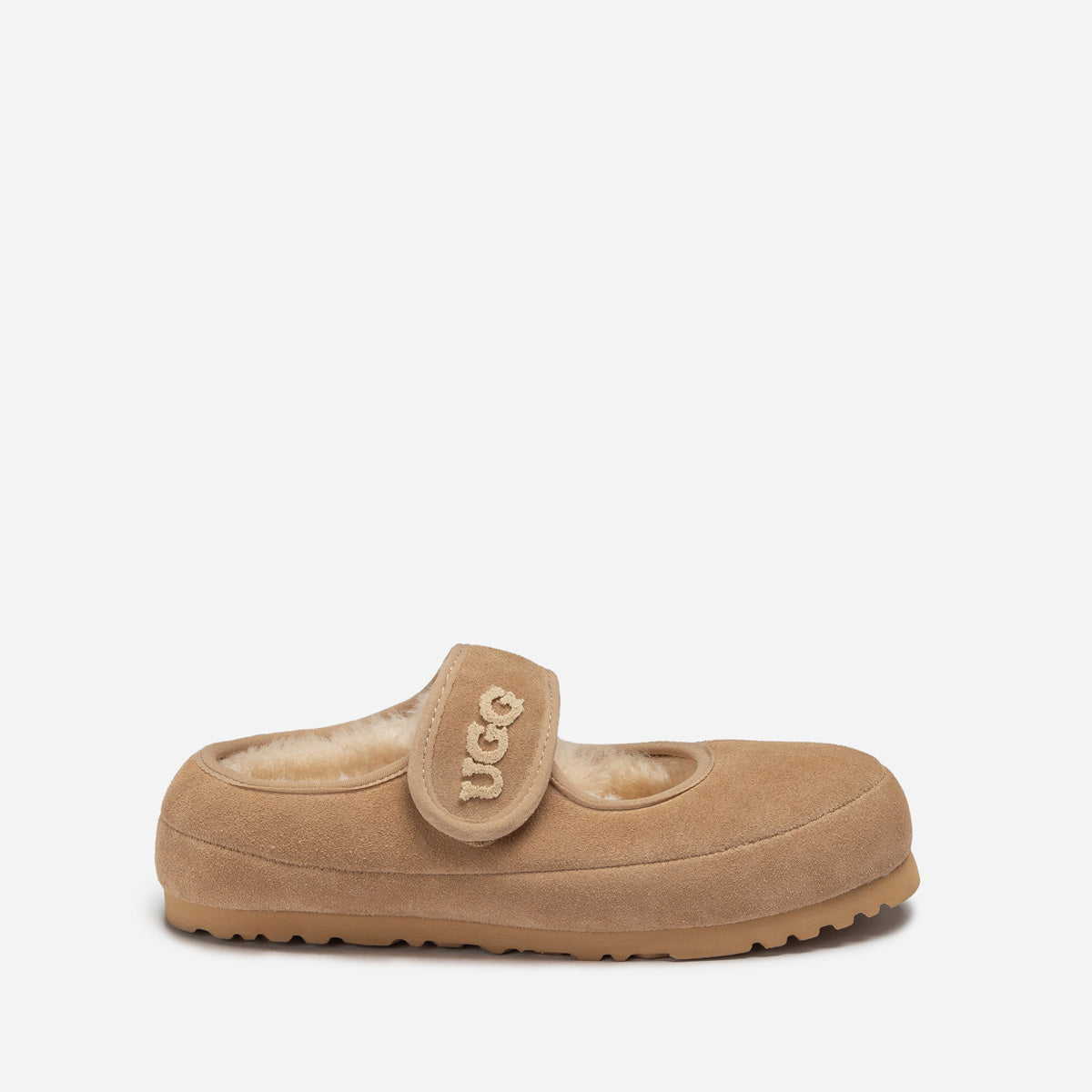 Ugg Mary Jane Emb Logo - Sand