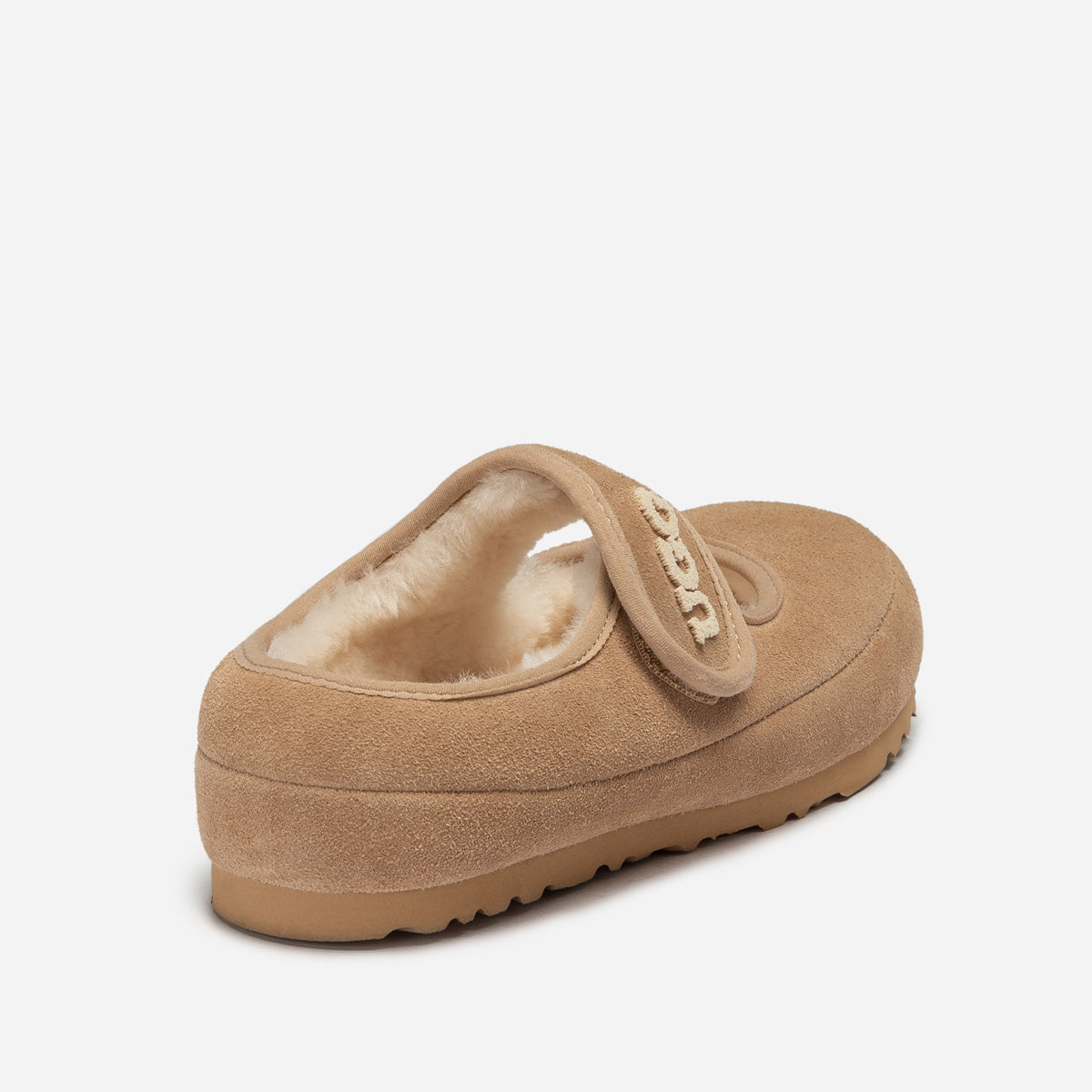 Ugg Mary Jane Emb Logo - Sand