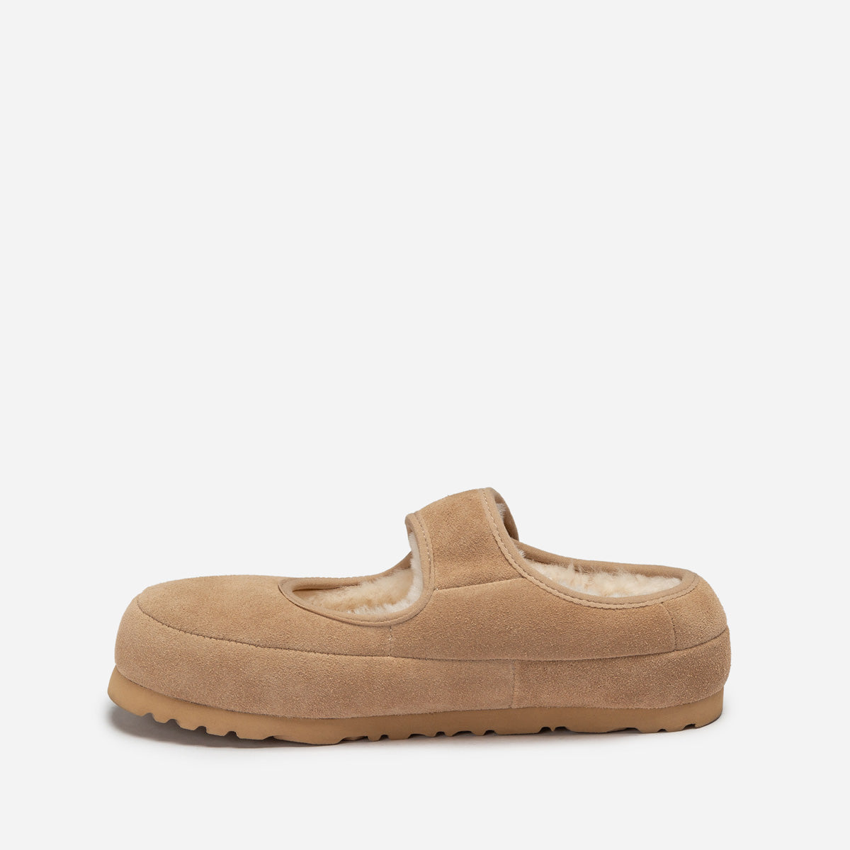 Ugg Mary Jane Emb Logo - Sand