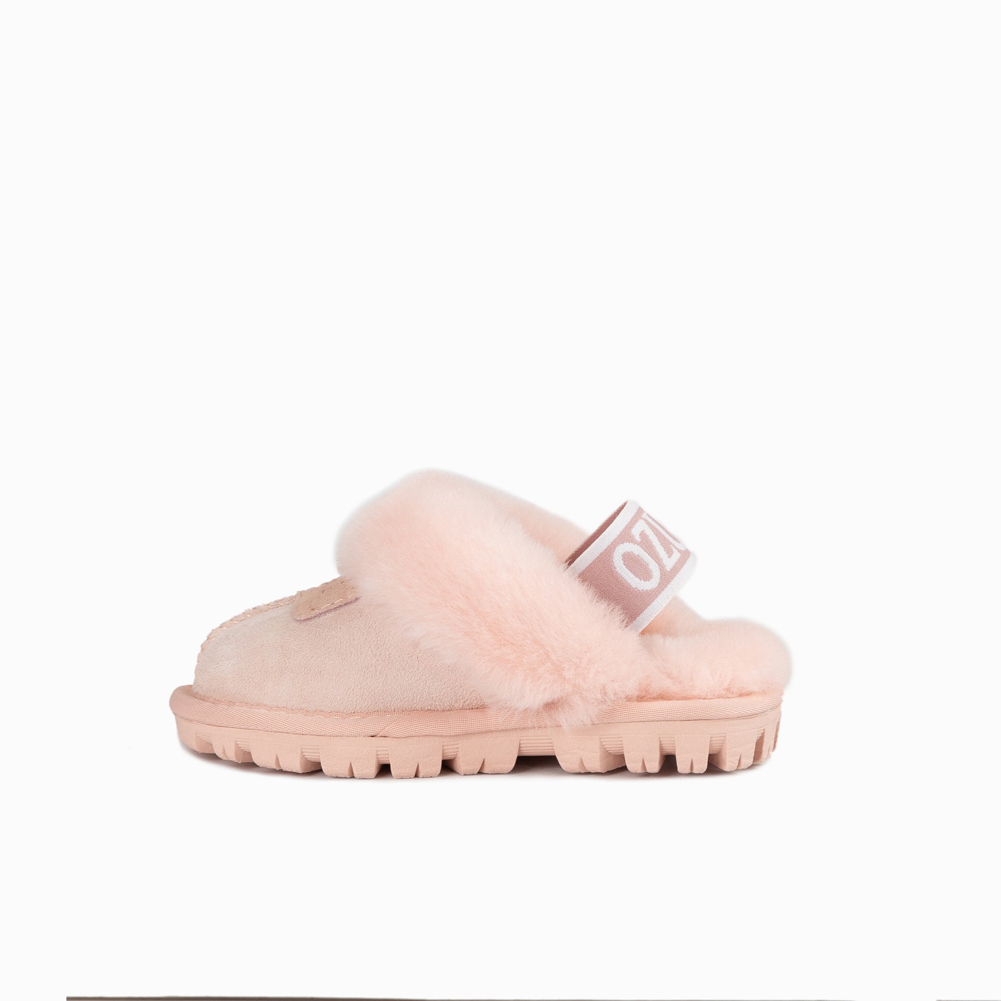Ugg Kids Coquette  Slipper (Elastic Backstrap)( Water Resistant) - Pink