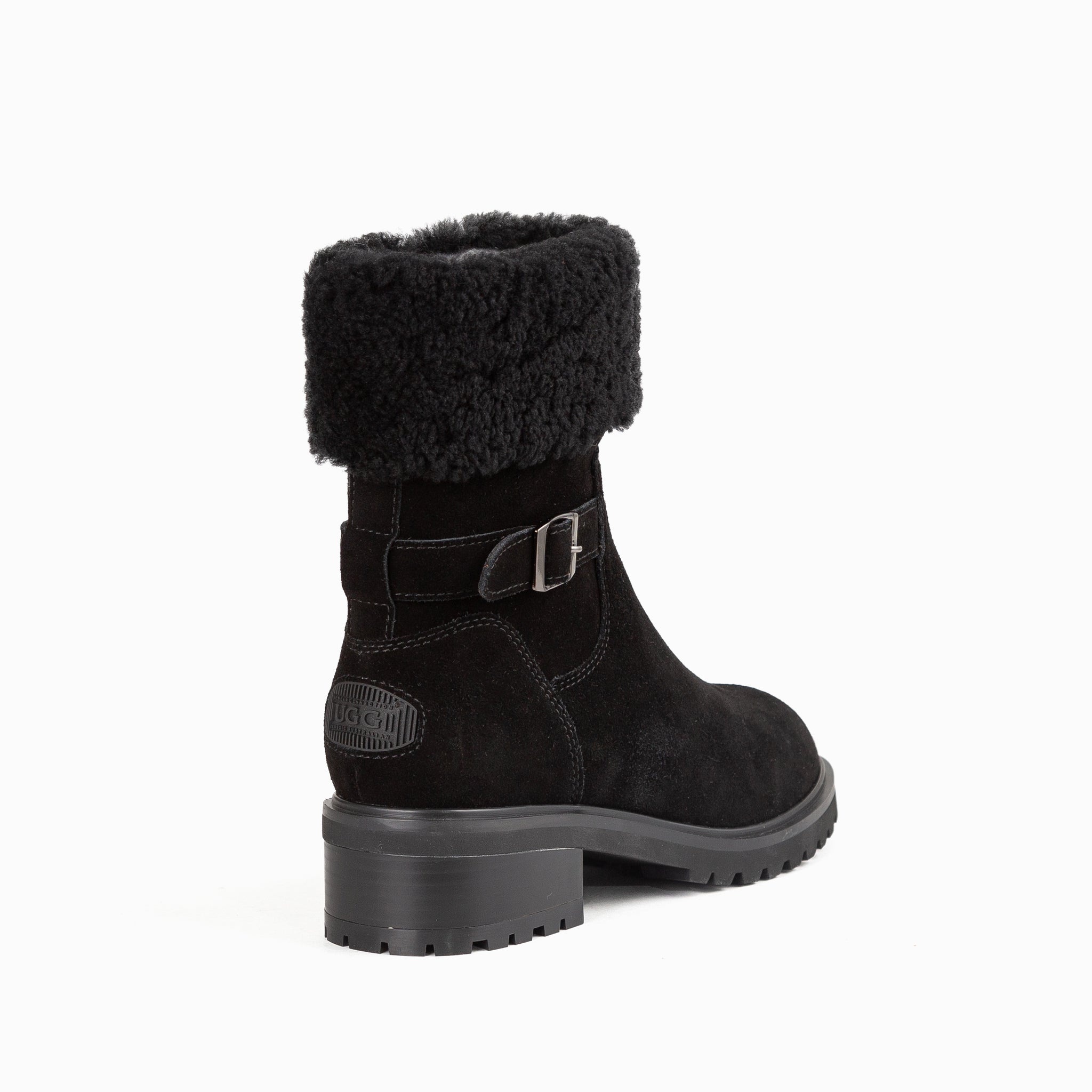 Ugg Violet Ankle Zip Boots - Black