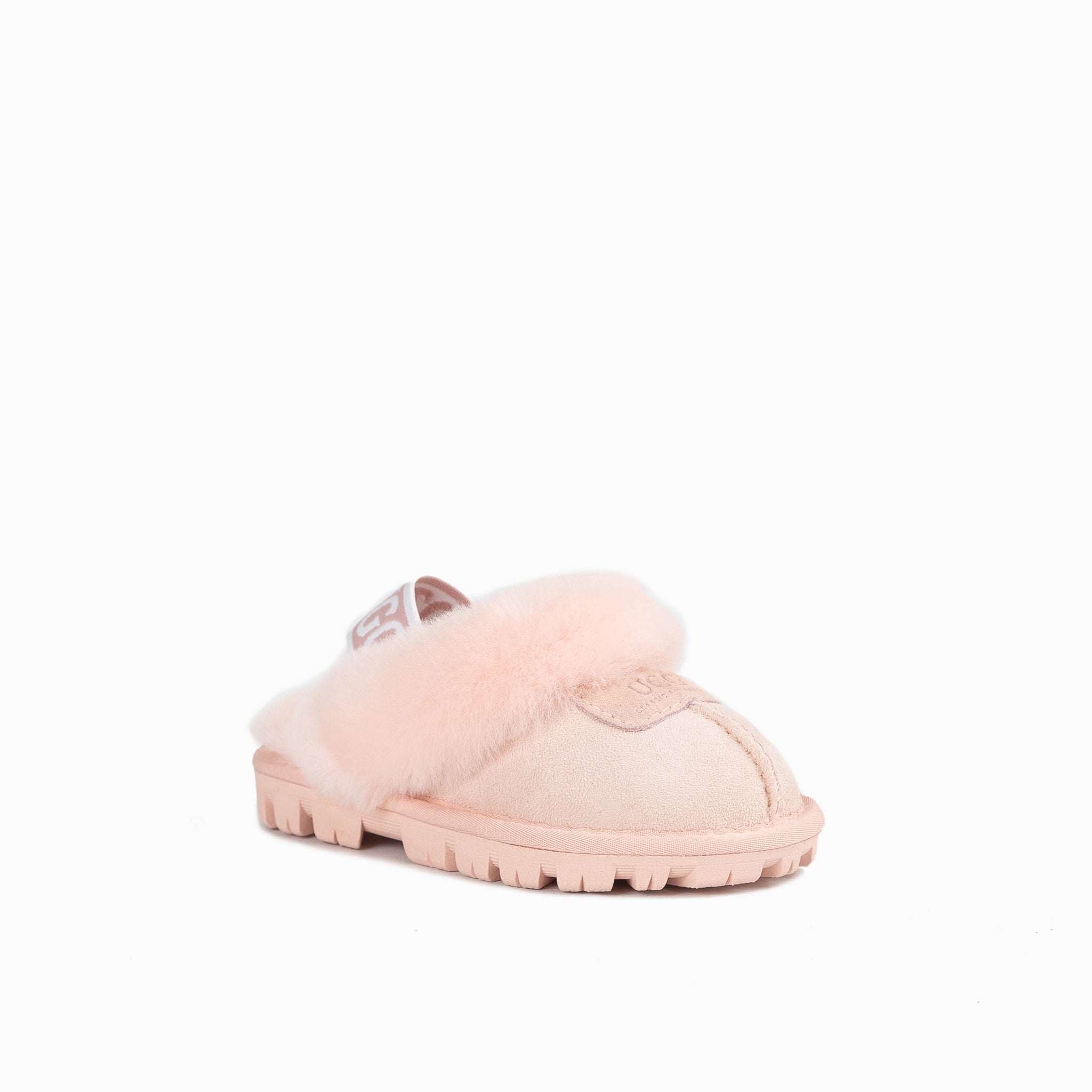 Ugg Kids Coquette  Slipper (Elastic Backstrap)( Water Resistant) - Pink