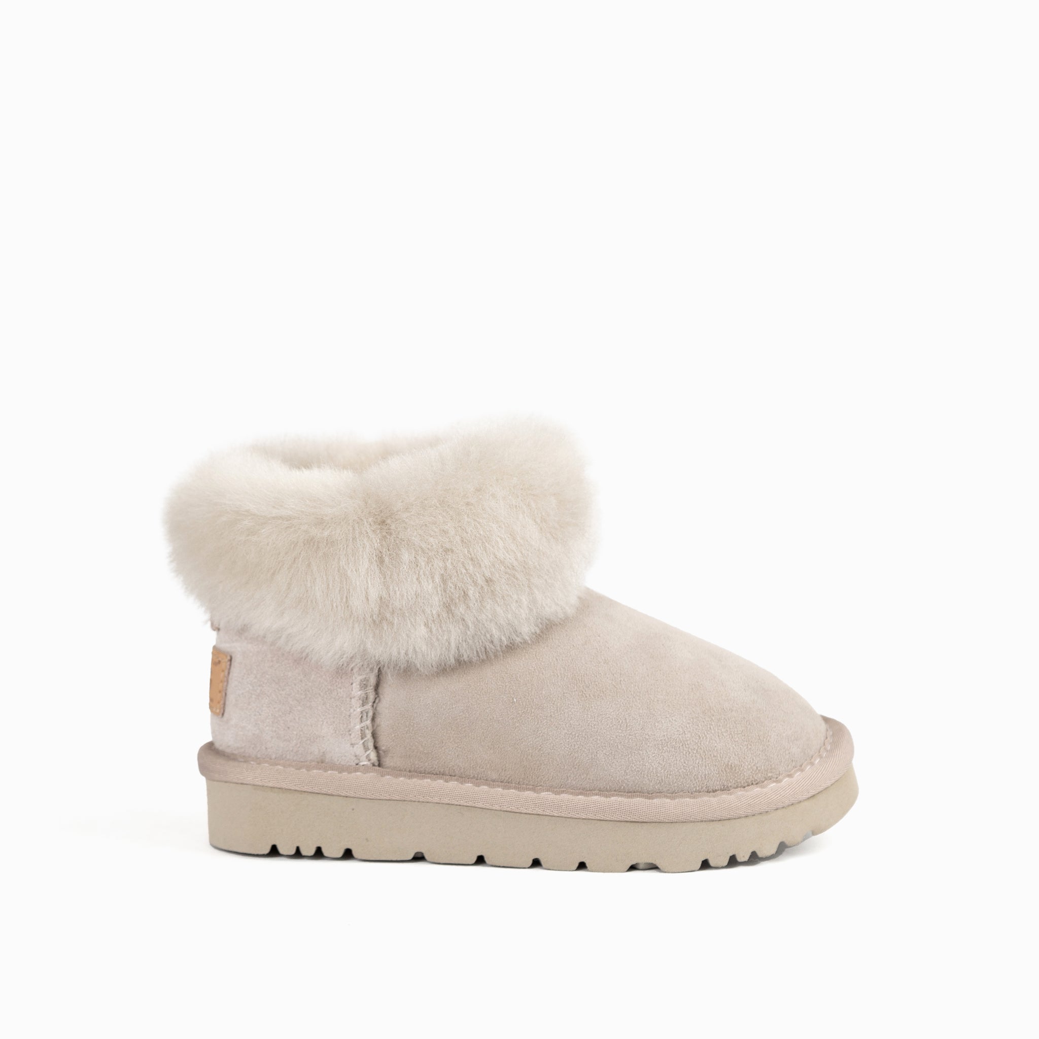 Ugg Kids Classic Fluff Mini Boots (Water Resistant) - Goat