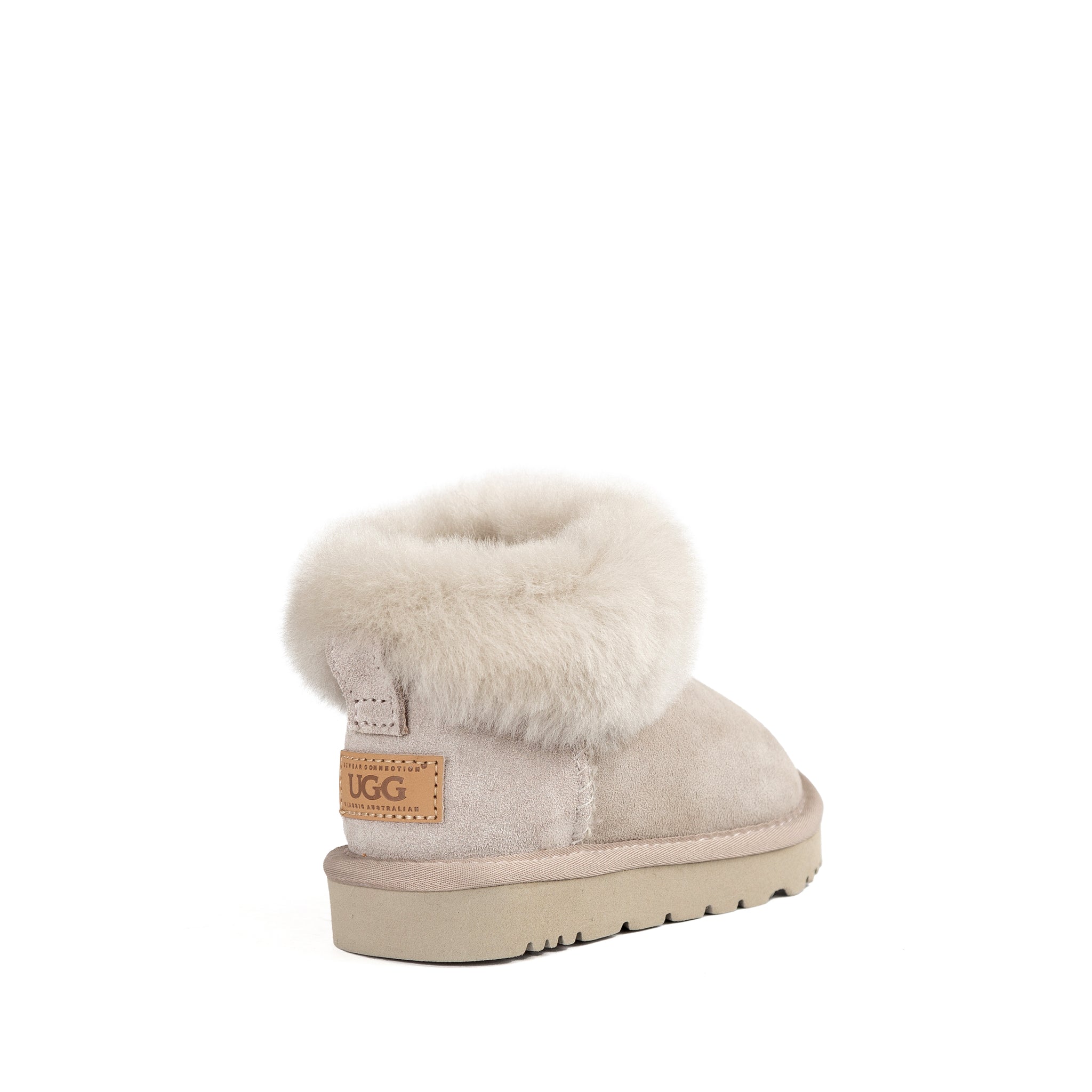 Ugg Kids Classic Fluff Mini Boots (Water Resistant) - Goat