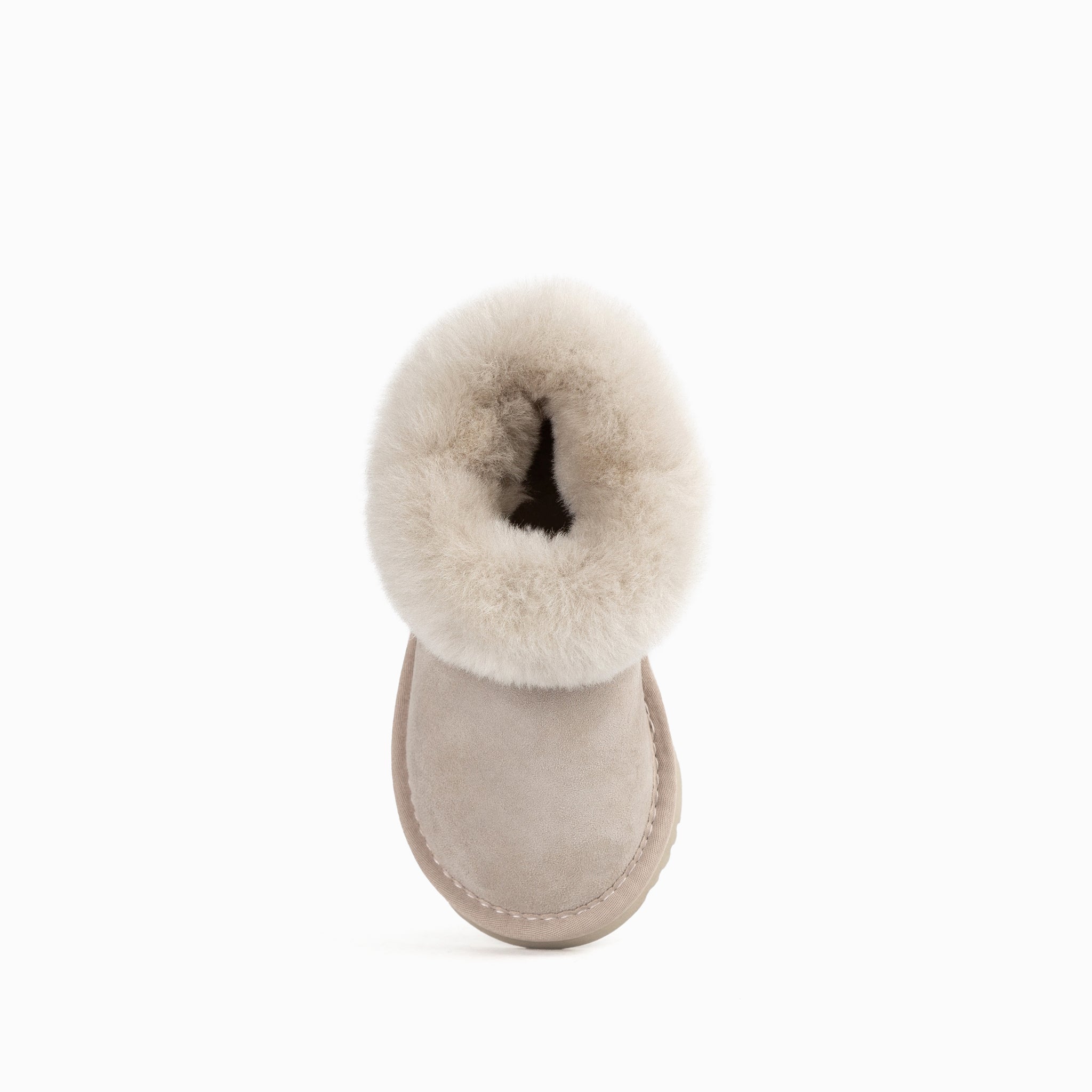 Ugg Kids Classic Fluff Mini Boots (Water Resistant) - Goat