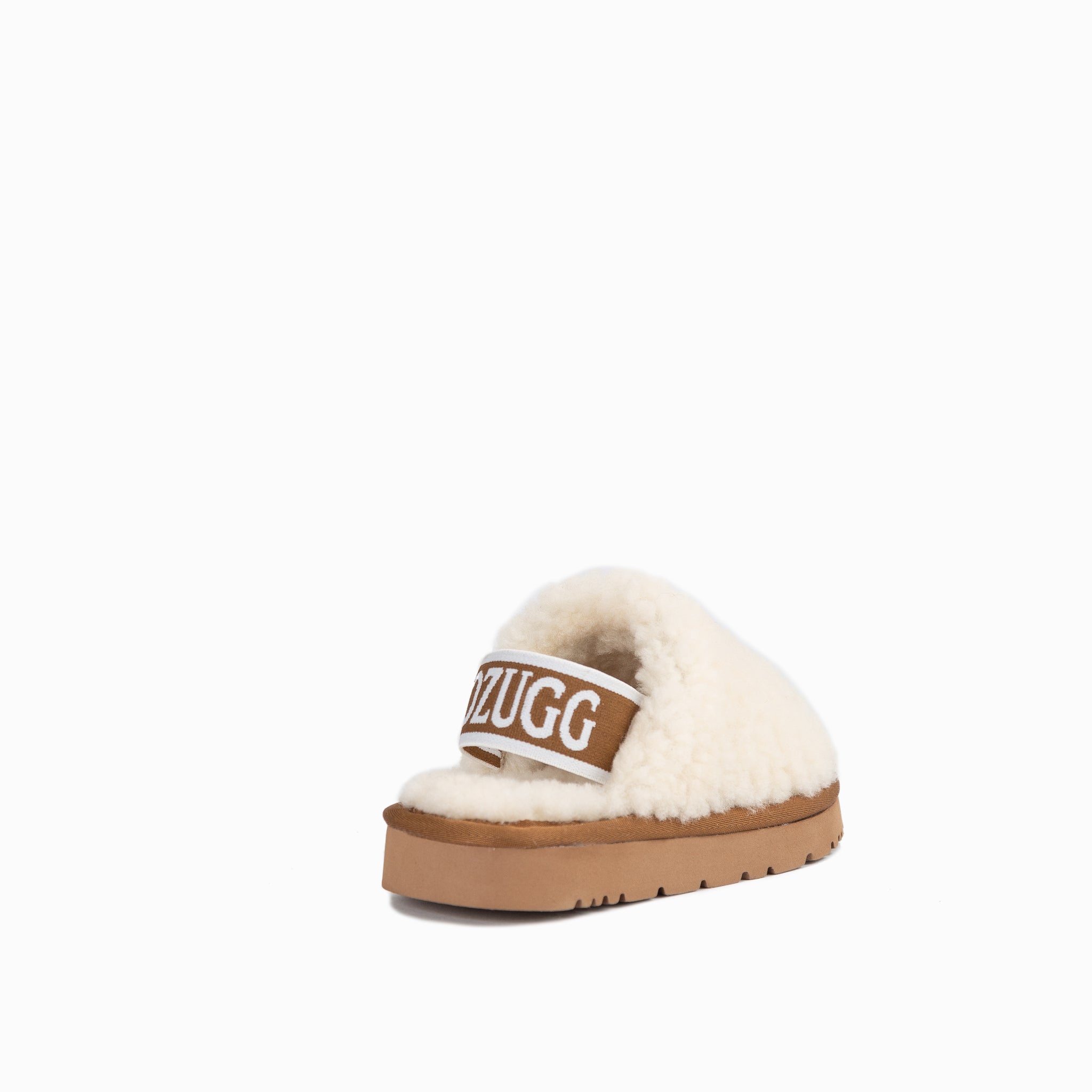 Ugg Kids Riana Fluff Slide - Natural