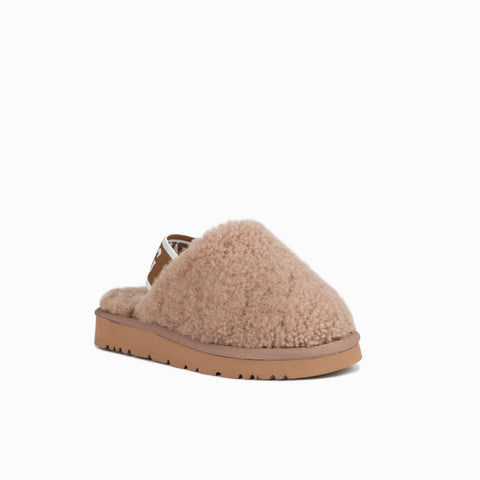 Ugg Kids Riana Fluff Slide - Hickory