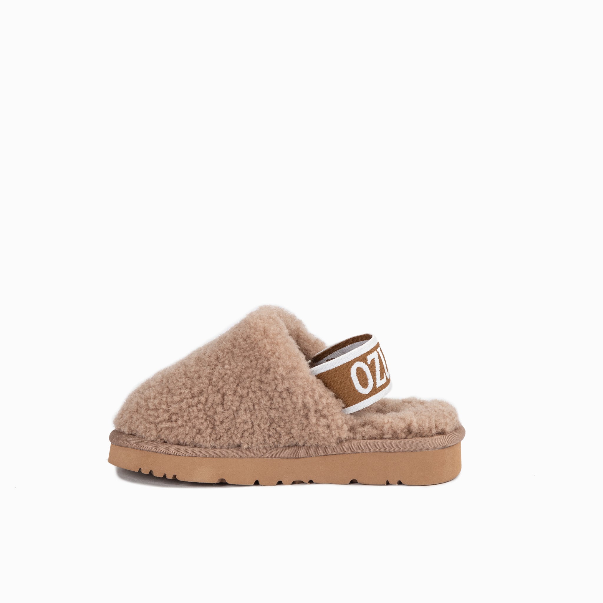 Ugg Kids Riana Fluff Slide - Hickory