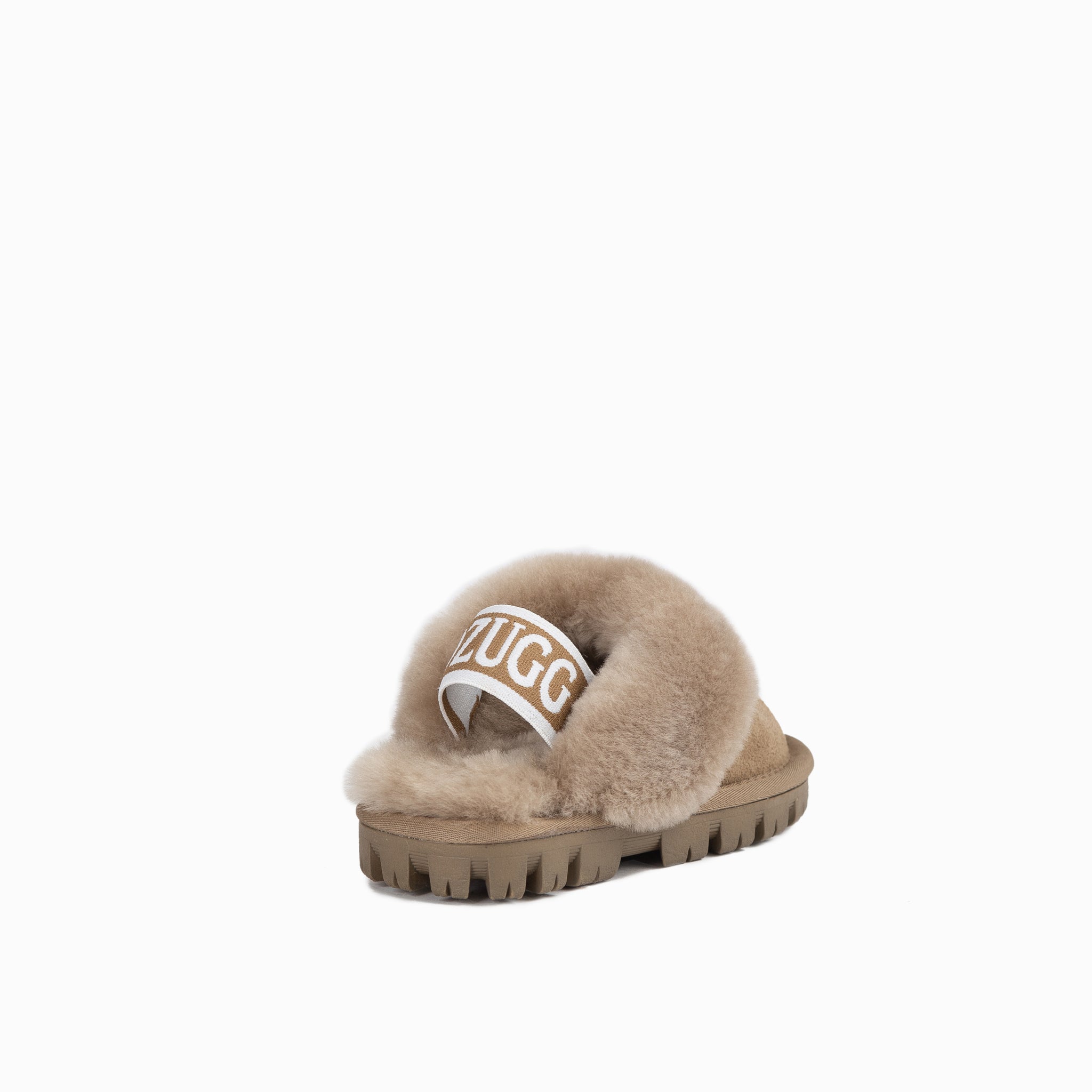 Ugg Kids Coquette  Slipper (Elastic Backstrap)( Water Resistant) - Olive