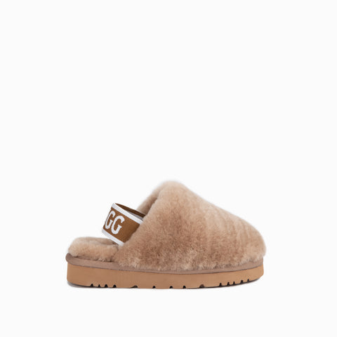 Ugg Kids Riana Fluff Slide - Bronze