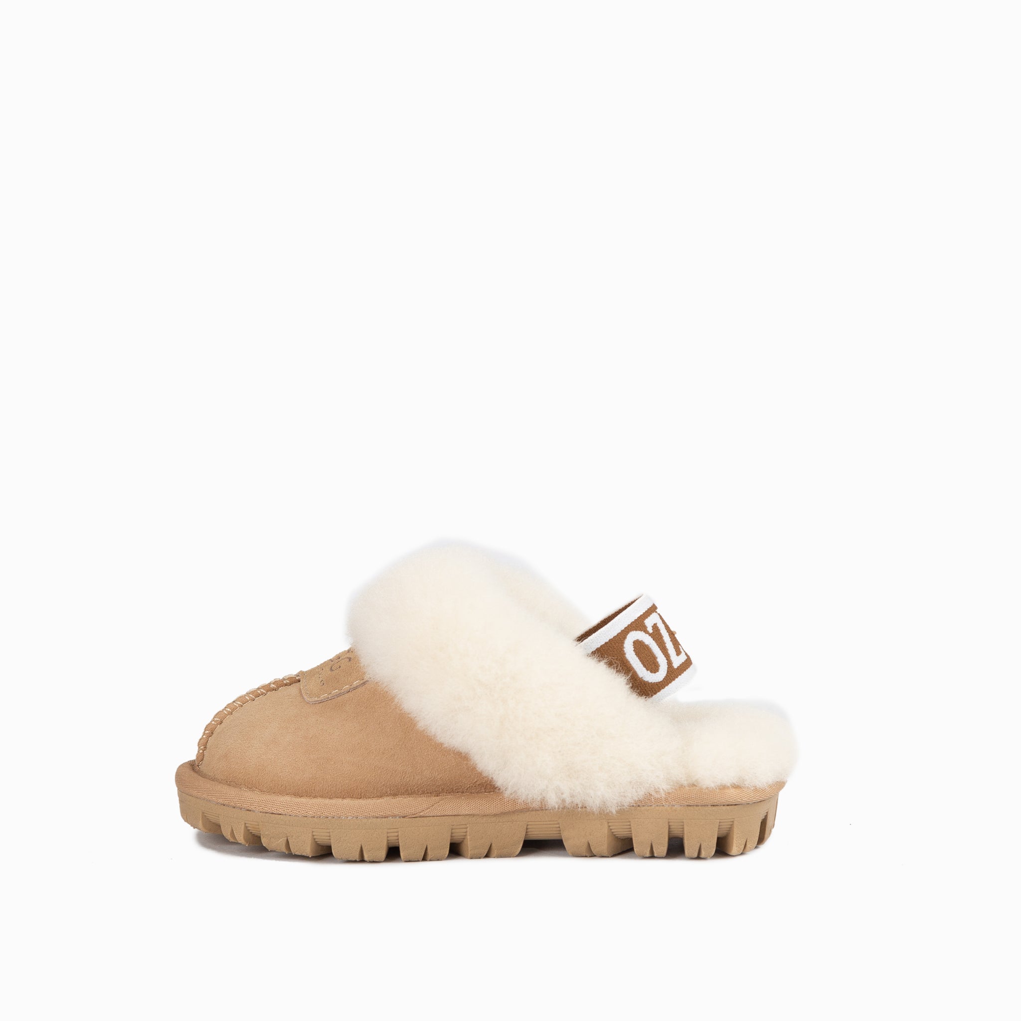 Ugg Kids Coquette  Slipper (Elastic Backstrap)( Water Resistant) - Sand