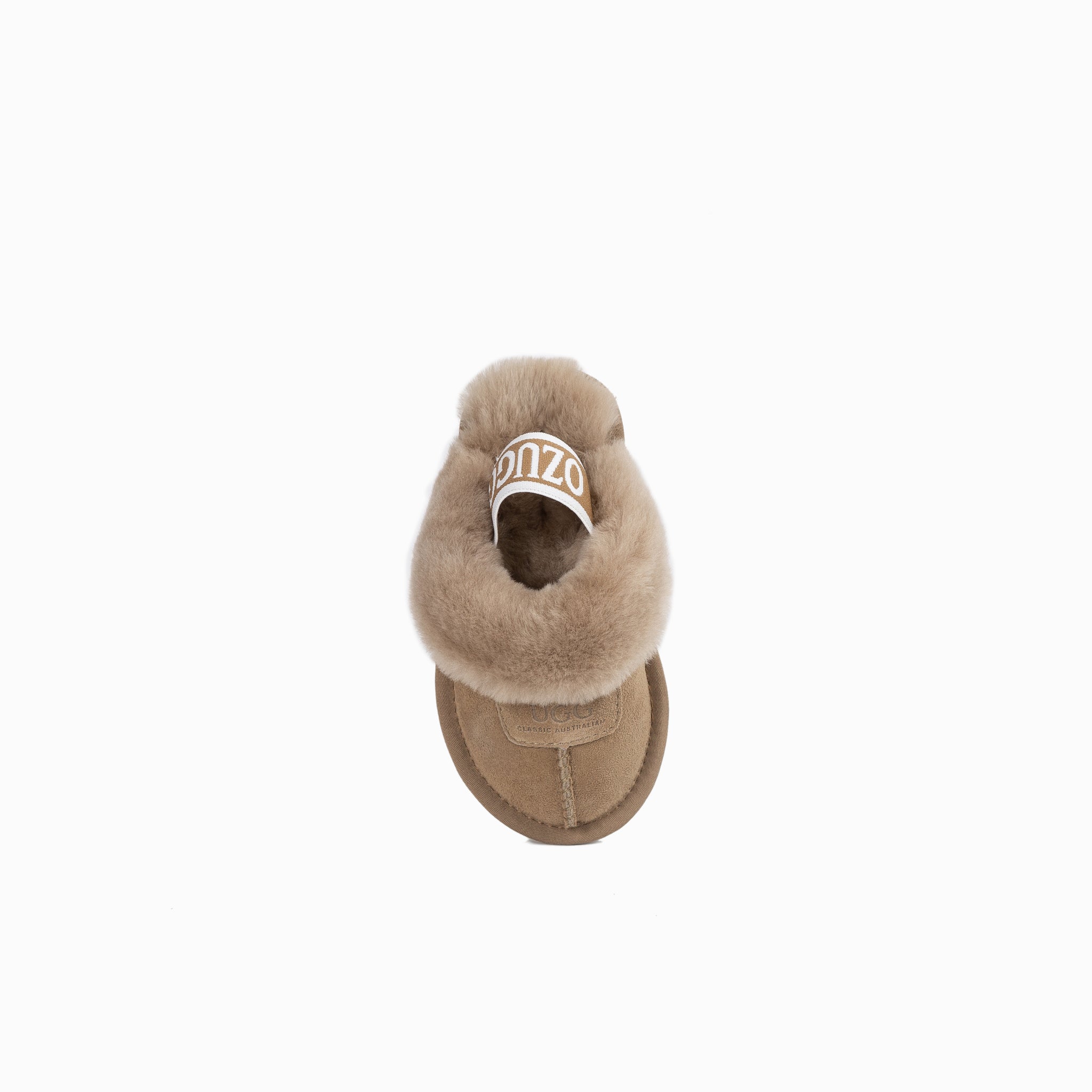 Ugg Kids Coquette  Slipper (Elastic Backstrap)( Water Resistant) - Olive