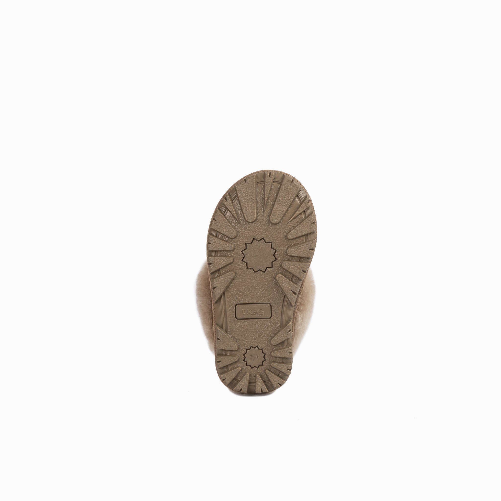 Ugg Kids Coquette  Slipper (Elastic Backstrap)( Water Resistant) - Olive