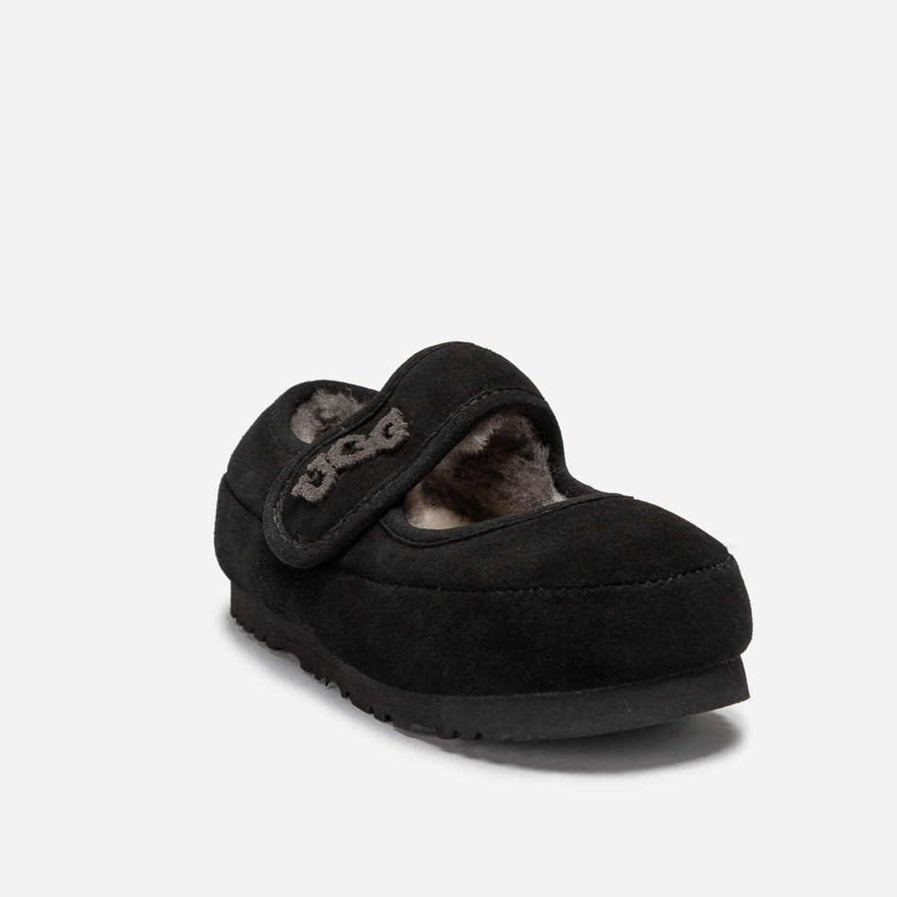 Ugg Logo Kids Mary Jane - Black