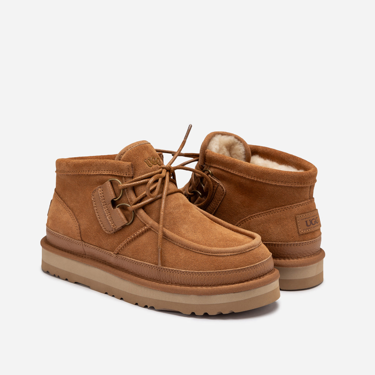 Ugg Bendigo Lace-Up Boot - Chestnut
