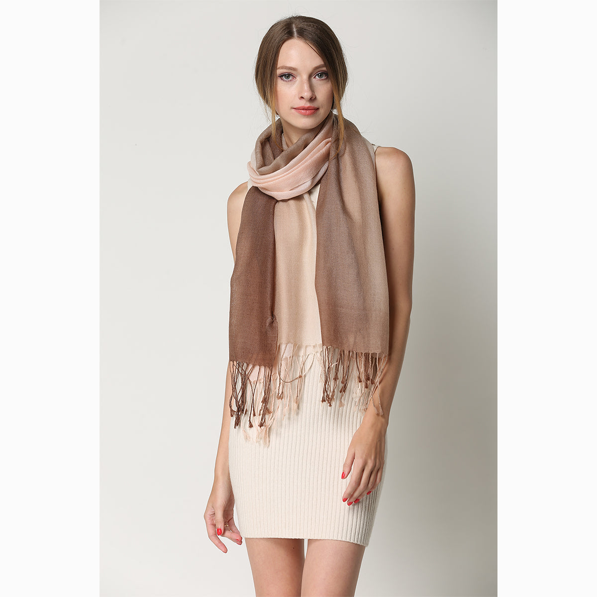merino wool tie dye wool scarf