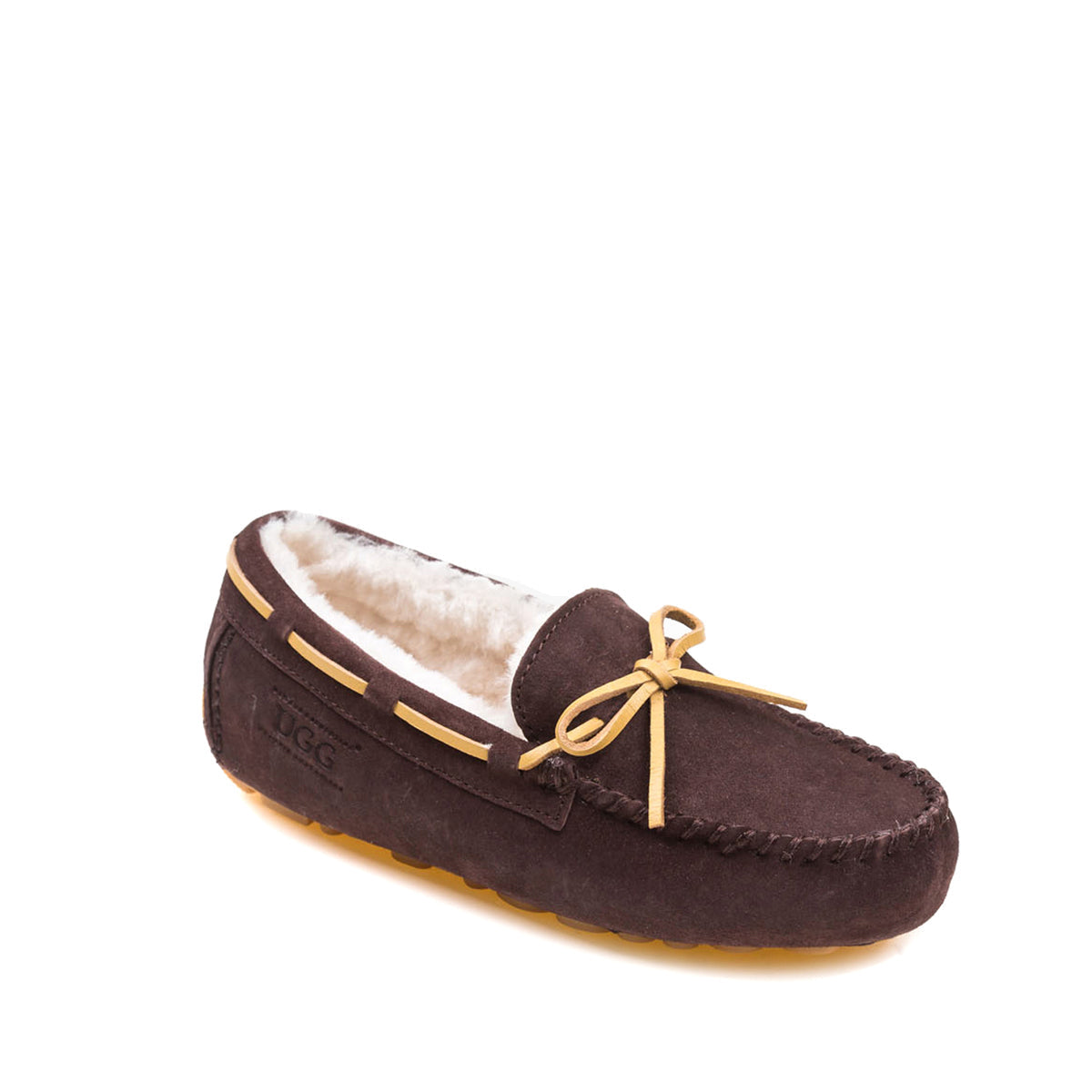 Ugg Romy Ladies Moccasin (Inner Wedge) - Chocolate