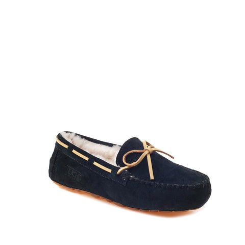 Ugg Romy Ladies Moccasin (Inner Wedge) - Black