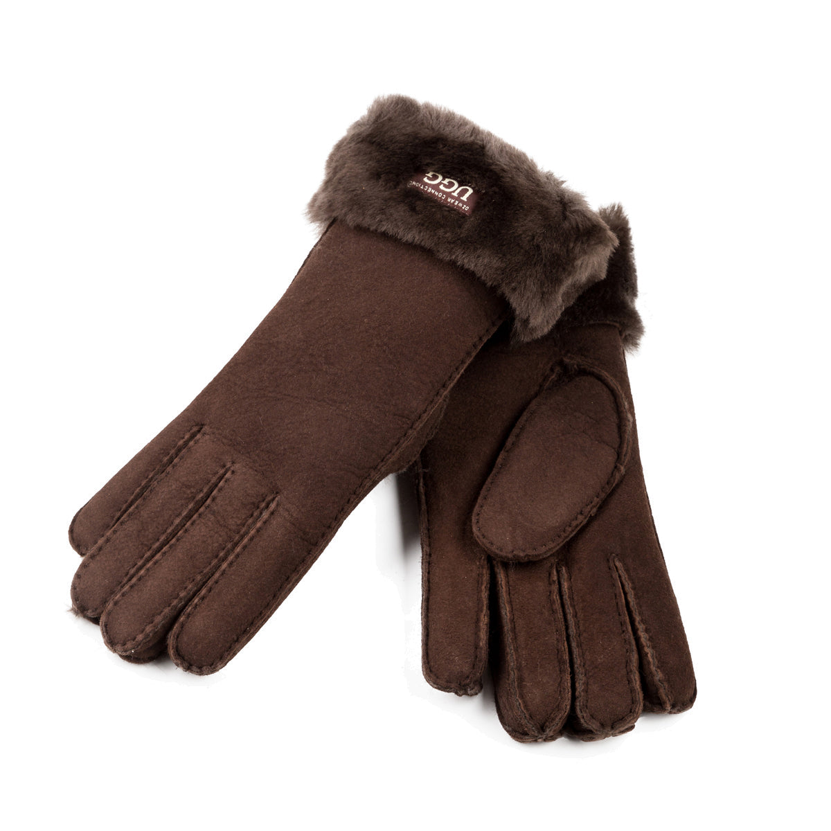 Ugg Turn Cuff Glove - Chocolate
