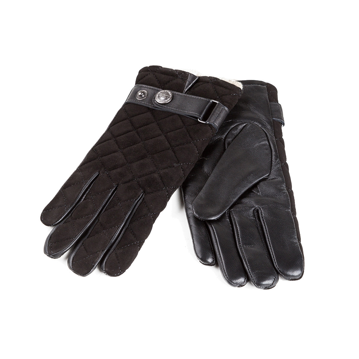 Ugg Ladies Quilted Ts Glove - Black