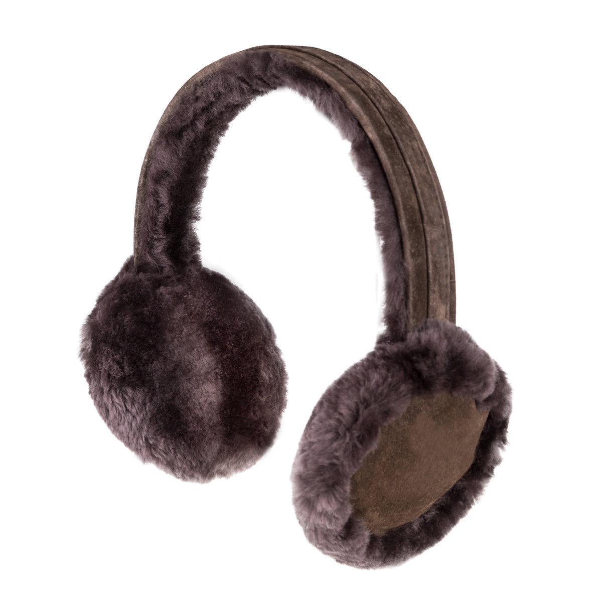 Ugg Sheepskin Earmuff - Chocolate