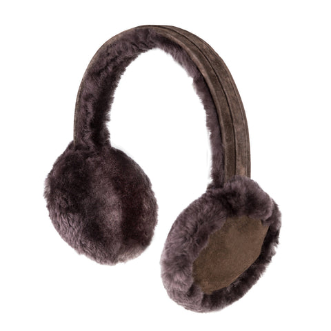Ugg Sheepskin Earmuff - Chocolate