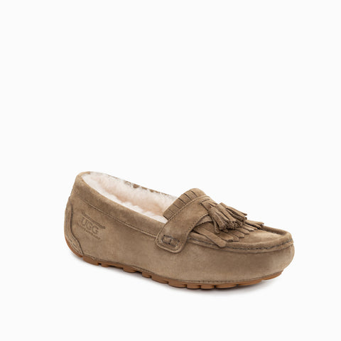 Ugg Rylee Tassel Moccasins (Inner Wedge) - Grey