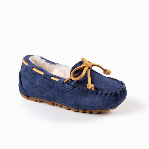 Ugg Kids Romy Moccasin - Navy