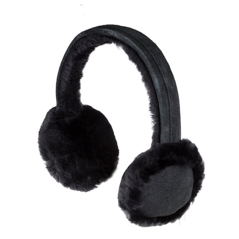 Ugg Sheepskin Earmuff - Black