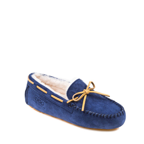 Ugg Romy Ladies Moccasin (Inner Wedge) - Navy