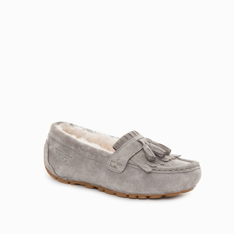 Ugg Rylee Tassel Moccasins (Inner Wedge) - Forest